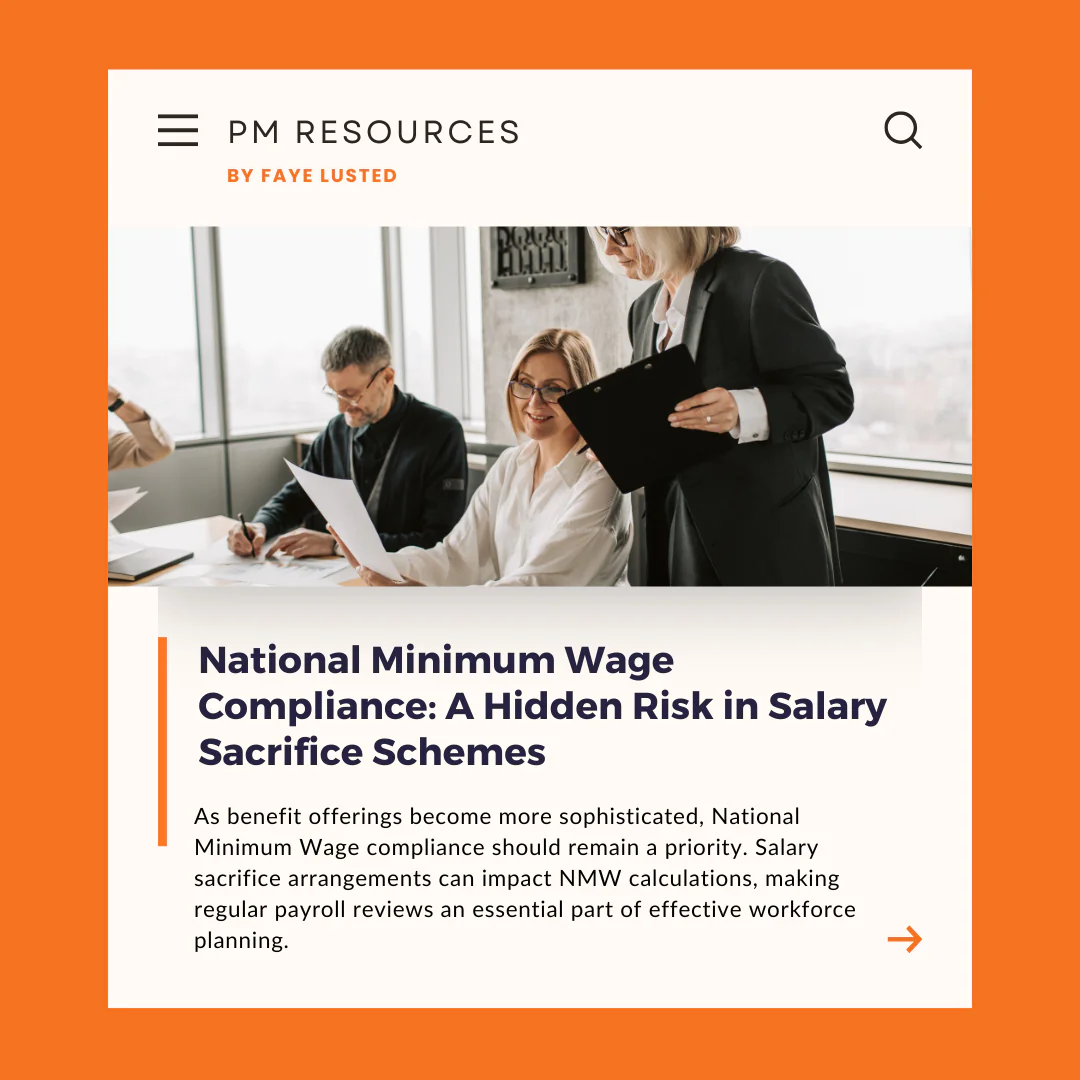 National Minimum Wage, Work schemes, UK Payroll, Payroll schemes